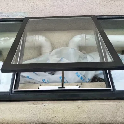 Aluminum Transparent Skylight Roof Window Waterproof High Strength Glass Roof Skylights