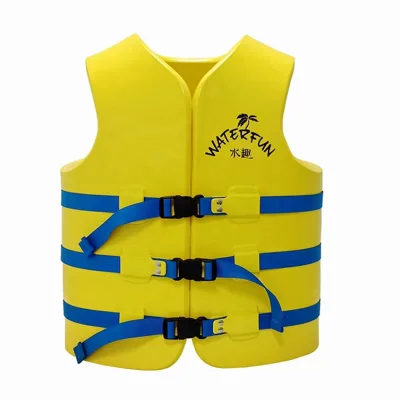 Manufacturer Polyester PE Foam Buoyancy Loss Less Than 5 Percent Certificate  Passed Water Lifesaving Jacket