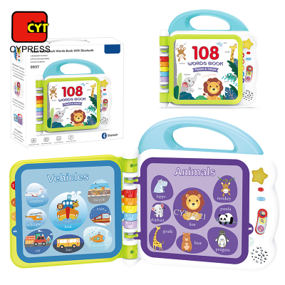 Touch and Teach Words Books Kids English Learning Machine