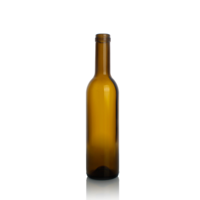 Antique Green 375ml for Bordeaux Glass Bottle Clear Dessert Wine in Half Bottle Riesling Style Smaller Size for Ice Wine