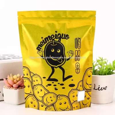 Custom Printing Flexible packaging Stand Up Pouch food packing bag for food