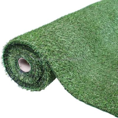 Free Sample Eco-Friendly Leaf Wall and Floor High Quality Artificial Green Grass