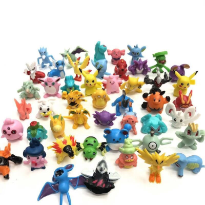 Hot Selling Good Quality 3-5cm Mini Child Toy Action Figure Poke Mon Go for Kids