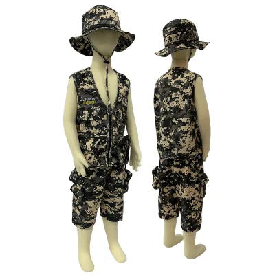 Kids Explorer Costume Including Safari Vest and Hat Role Play As Paleontologist Zoo Keeper Park Ranger or Fishing