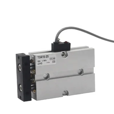 Guaranteed Quality Unique Double Acting Telescopic Air Pneumatic Piston Cylinder