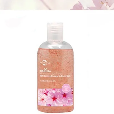Sakura Skin Whitening Shouwer Gel Liquid Soap Shampoo Shower Gel