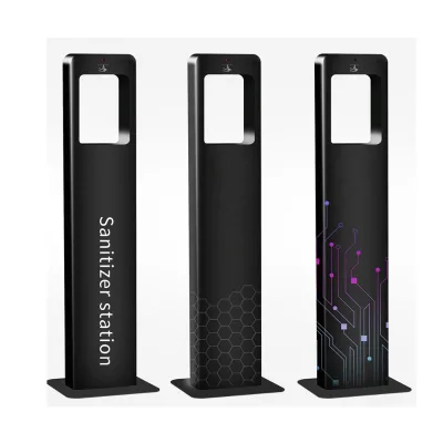 Floor Stand Eco-Friendly Hotel Use Automatic Compact Hands-Free Foam Spray Personnel Hygiene Station with 5L Capacity
