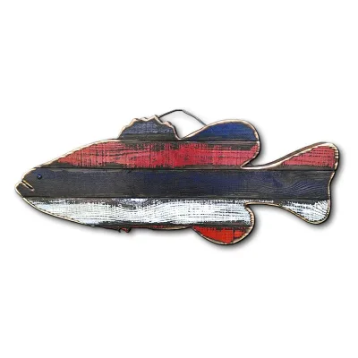 Eco-Friendly Fish Durable Wood Fish Decoration Restaurant Home Wood Interior Decor