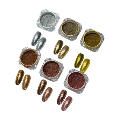 Nail Art Decoration - Metal Magic Mirror Powder