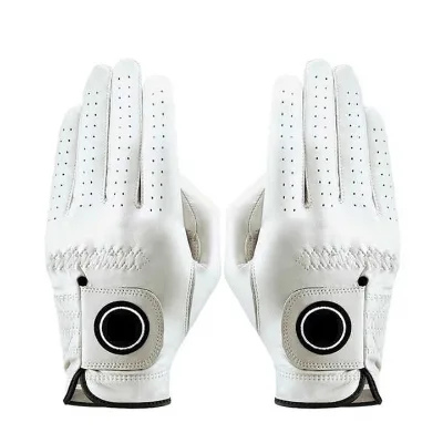 Wholesale Gloves Golf Cabretta Anti-slip Leather Golf Glove Customized Logo Golf Gloves Cabretta Leather
