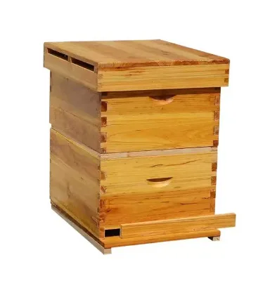 SmoothFinish Wood Langstroth Beehive for Easy Cleaning Langstroth Beehive Frame