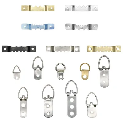 Triangle D Ring Hanger Sawtooth Picture Frame Hook Hanger Photo Frame Wall Hook
