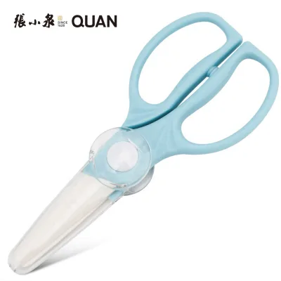 Hot Sell Design Never Rusts Safety Baby Ceramic Scissor Slice Safer Choice Rounded Tip Ceramic Scissors