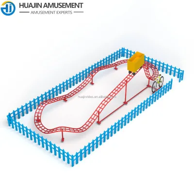 Most Popular Worm Roller Coaster Amusement Park Ride Unpowered Steel for Home & School Use Indoor/Outdoor Garden