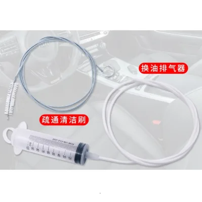 Car sunroof drain hole unclogger, pipe blockage and leakage unclogging cleaning brush, air conditioning drain pipe brush