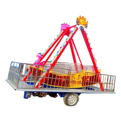 Kiddie Funfair Play Games Commercial Attraction Portable Cheap Mini Pirate Ship Ride for Sale