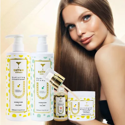 Customized logo Shampoo Set Hare Care Set Anti Dandruff Nourishing Moisturizing Hydrating Shampoo and Conditioner for Hair