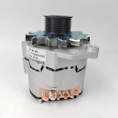 Alternator for 6D114 Engine and PC300-7 Excavator, Part Numbers 600-861-6110, 53455288, 600-861-3111, 3088320, 600-861-3420