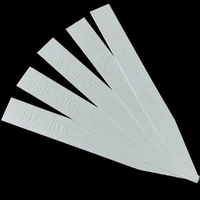 Eco-friendly Perfume test Strips logo Embossing Personalized Perfume Smell Paper Scent Testing Strips Wholesale