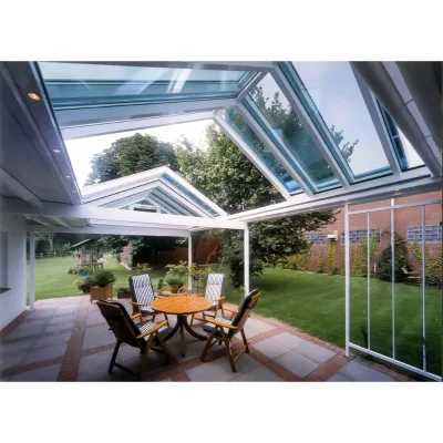 Customizable Colors and Materials Automatic Glass Electric Slide Roof Skylight with Good Light Transmittance Laminated Glass