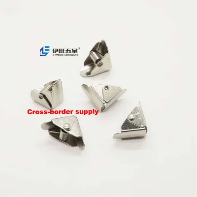 YIWANG Factory Wholesale Office Triangular Metal Small Clip Badge Holder Clips