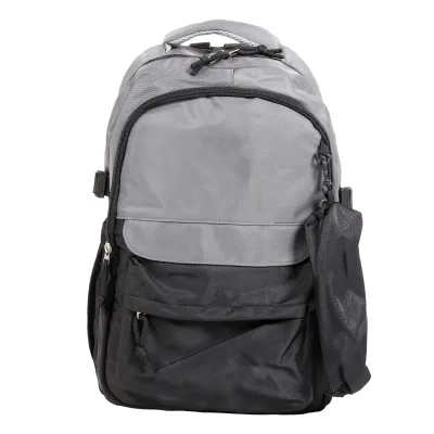High Quality Anti-Theft Waterproof Letter Zipper Fashion Daypack Travel Backpack 17.5 Inch Laptop Bag for School Students