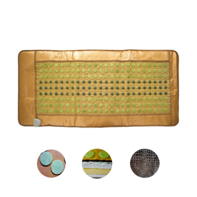 Therapeutic Massage Bed with Tourmaline Anion Jade Timer and Temperature Mesh Pads