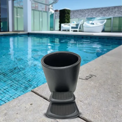 Heavy Duty Cold Plunge Ice Barrel with Step Popular Pool Tool for Cold Recovery Accessory