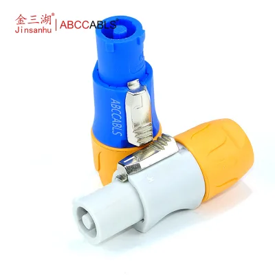 ABCCABLS T701AW T703AW IP68 Waterproof 3 Pin Power Connector Male Female Plug for Stage Beam Light LED Display Screen
