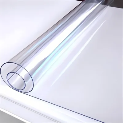 Transparent PVC Reflection Floor Mat Clear Table Cover Protector Clear Reflective Plastic Rectangle Mats for Photography 5x10ft