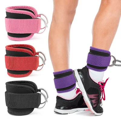 Wholesale High Quality Gym Ankle Straps for Cable Machines Fitness Workout Leg Extensions Ankle Strap Crossfit Ankle Straps