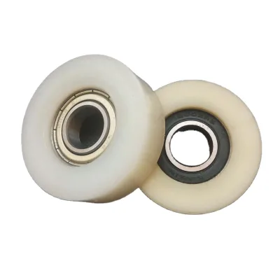 Customizable Nylon Plastic V-Shaped Track Wheel Guide Pulley for Machinery Construction and Industry Applications