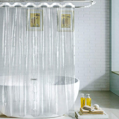 PVC Clear Shower Curtain