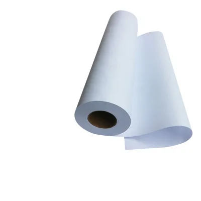 CAD Bond Paper Roll 20'' X 50yards 40 80 120gsm Digital Printing 80GSM 2 Sided Blueprint Paper for Grocery and Drawing
