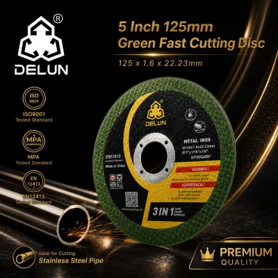 Disco De Corte Metal 125mm for Metalworking Distributors Selling Fast Moving Grinder Discs for Latin America Buyers
