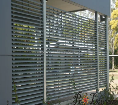 Aluminum Grating, Exterior Louver Screen, Outdoor Louver