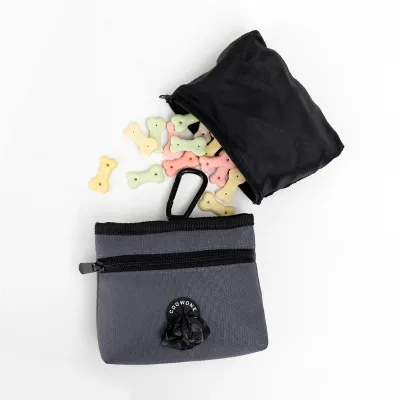 Magnetic Closure Dog Treat Pouch for Training Treat Snack Bags Reward Pouch Dog Treat Carrier Holder with Clip
