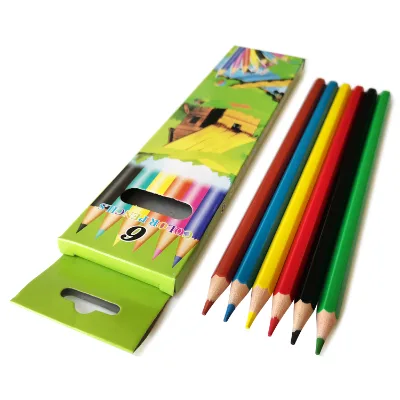 OEM Custom School Supply Kids Student Painting Pencils With Brand Logo Sketch Art Colored Pencil Set