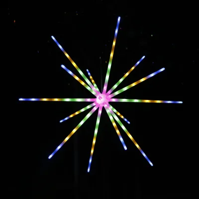 Meteor Firework Effect LED Outdoor Christmas Exploding Stars Light with 240 LEDs IP44 Waterproof for Decoration