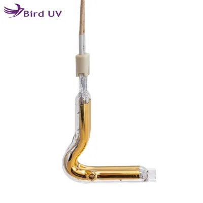 High Power Dual Tube Infrared Quartz Heating Lamp with Glass Body Blue Light for Drying Applications Heating Curing for Drying