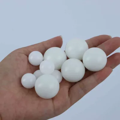 Factory Direct Supply of POM Plastic Balls 2.0-50mm, Solid Plastic Balls White