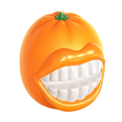 Hot Selling Sounded Orange Dog ToysDog Teeth Grinding Toy Chew Toys