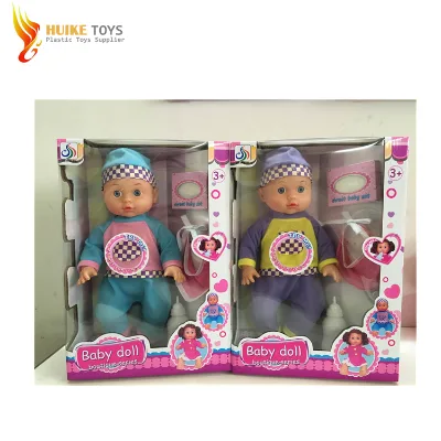 Cute Shape 14 Inch Toy Pee Reborn Baby Dolls