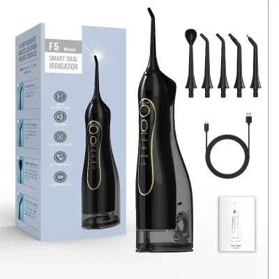 Wholesale Portable Cordless USB Rechargeable Plastic Adult Water Flosser Fast Charging Multiple Cleaning Modes 3 Pressure Levels
