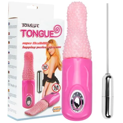 Vibrating Tongue Oral Clit Suck Vibrator Adult Sex Toys for Women