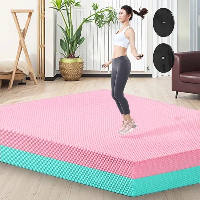 Exercise Balance Pad Non-Slip Cushioned Foam Yoga Mat Trainer for Physical Therapy Stability Strength Training Chair Pilates