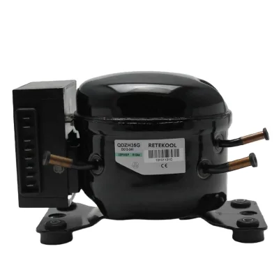 RETEKOOL Brand D/C Air Conditioner and Refrigerator Compressor Good Quality Parts for Refrigerator & Freezer