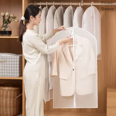 Personalized Fashion Travel Dust Cover Foldable Dress Clothes Suit Protector Garment Bag Coat Garment Suit Cover