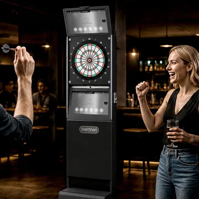 Man Cave Dart Game Home Electronic Dartboard Wall Mounted WiFi No Screen