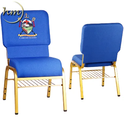 Factory Good Quality Church Chair With logo and Bookshelf